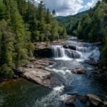 Hooker Falls NC – Easy Family Friendly Waterfall Hike Near Brevard 