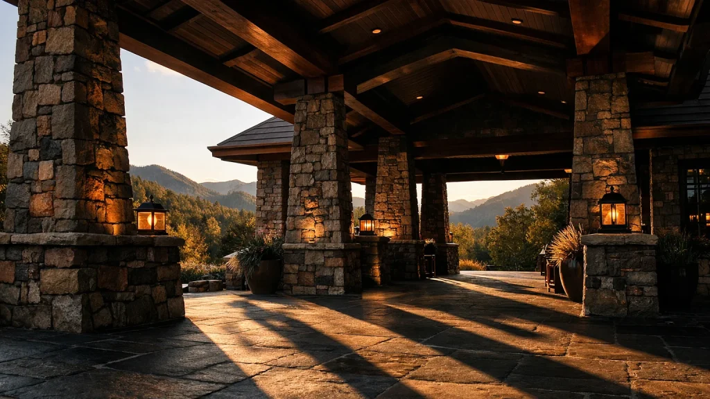 Illustrative image of a lodging in Western North Carolina, not a photo of Comfort Inn & Suites