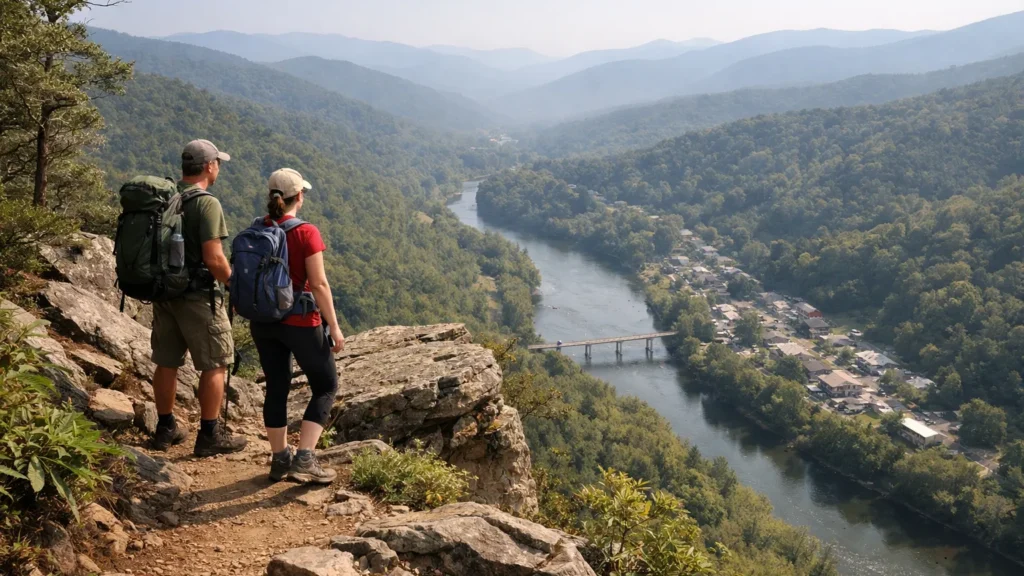 River view from Lover's Leap Ridge