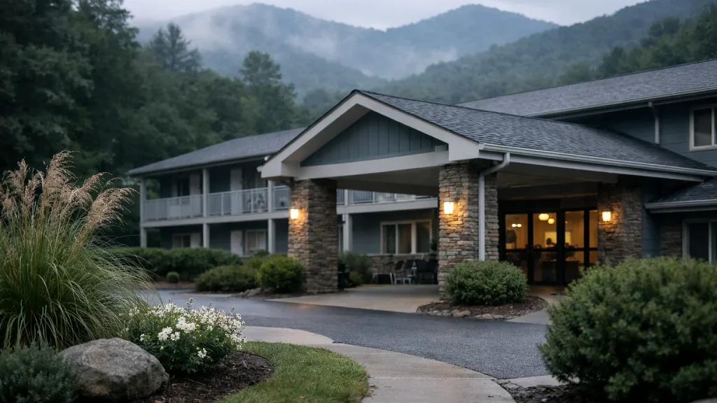 Illustrative image of a lodging in Western North Carolina, not a photo of McKinley Edwards Inn