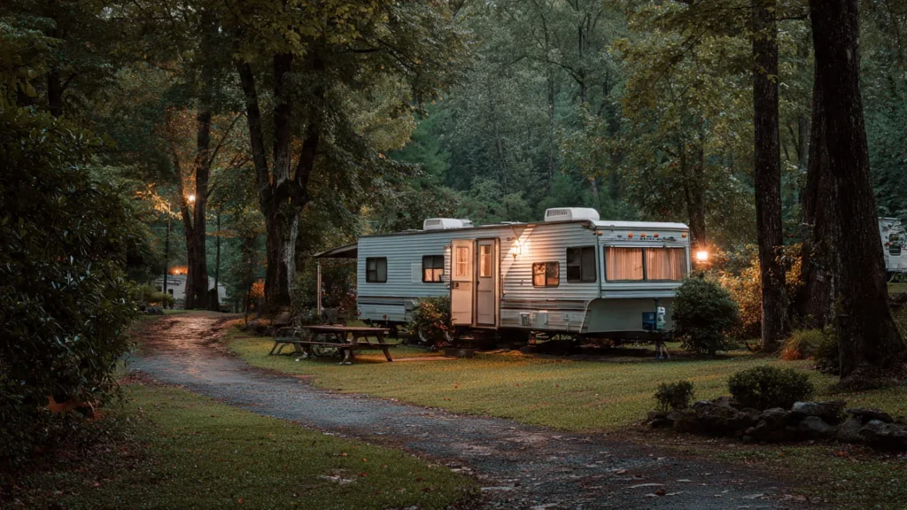 Oak Fern RV Park in Western North Carolina