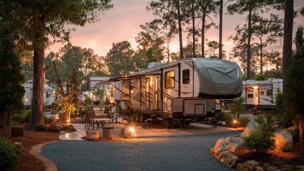 The Great Outdoors RV Resort in Western North Carolina
