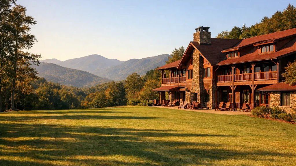 Illustrative image of a lodging in Western North Carolina, not a photo of The Radical Asheville, Tapestry Collection by Hilton